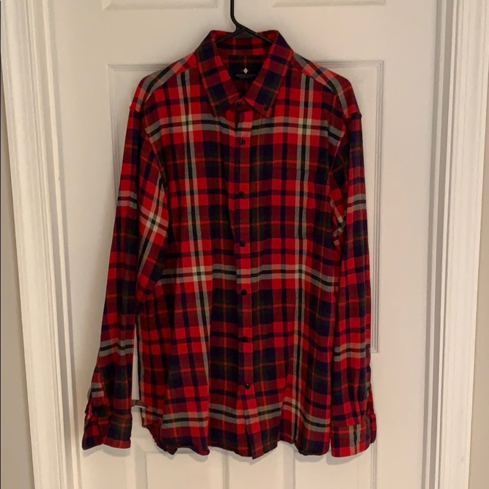 Argyleculture by Russell Simmons Plaid Button Up
